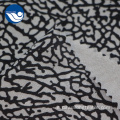 Tessuto in velluto con spazzola in pile di corallo stampato per tappezzeria